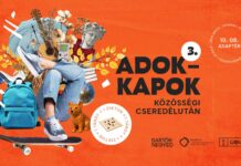 Adok-kapok közösségi cseredélután az Adaptérben